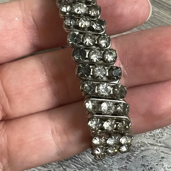 Antique Empire Made bracelet paste stones small fit British Wedding Jewelry 38 - Picture 3 of 3